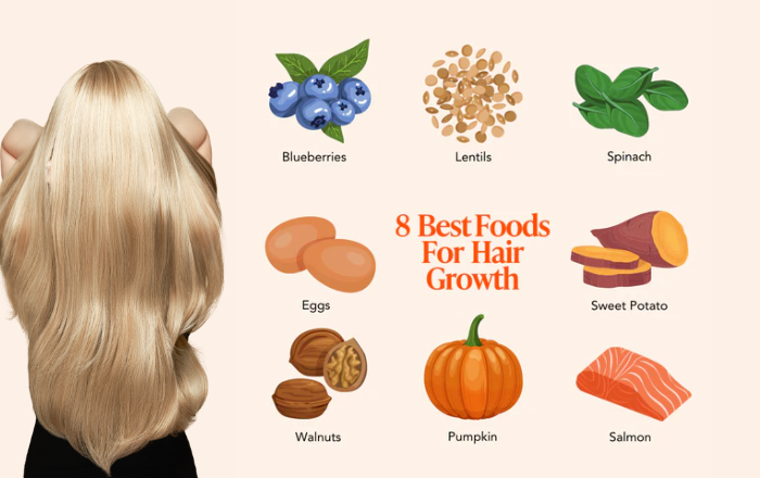 Some best foods for hair growth
